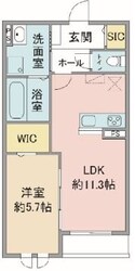 ユアメゾン　メイプルの物件間取画像